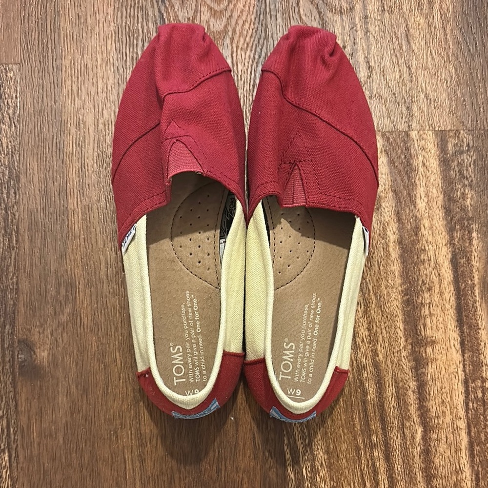 TOMS Canvas Slip-On Shoes